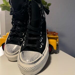 Converse CTAS Lift Hi NWB Color Black Size 7.5